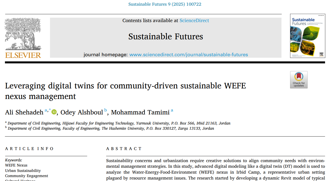 Research Article // Leveraging digital twins for community-driven ...